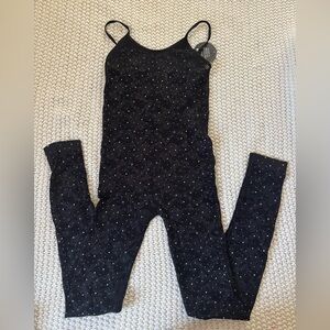 Rhinestone lace jumpsuit